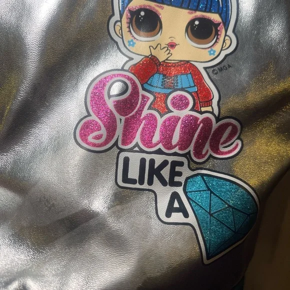 Lol Surprise! Ap Lic Lol Bomber Jacket Girl's Size 14/16-Pre-LOVED - Picture 4 of 7